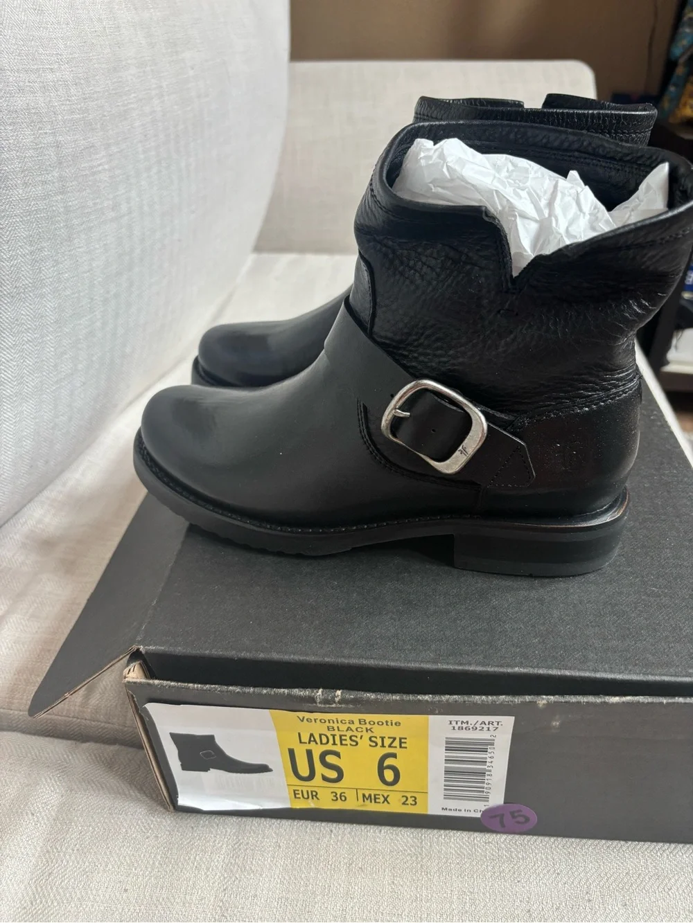 Frye veronica leather
